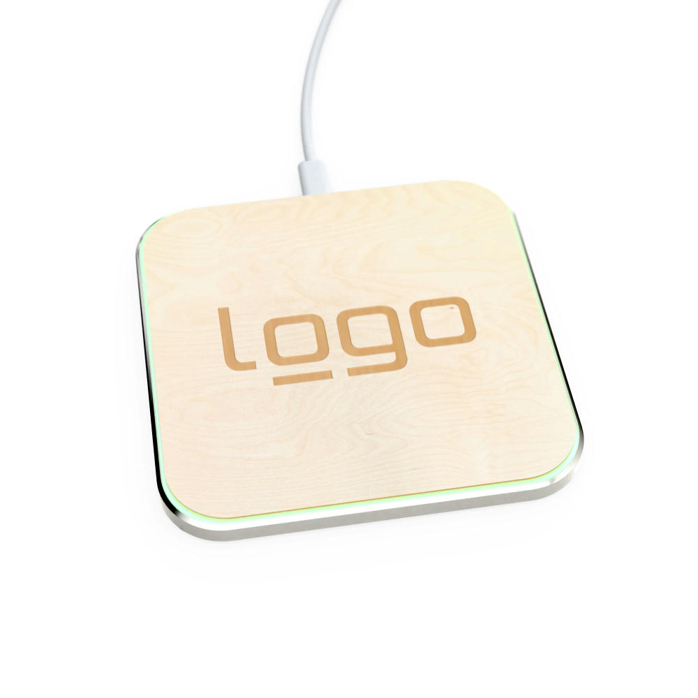 Wireless Charger Trunk - Fast Charge (FSC® zertifiziert) Werbeartikel