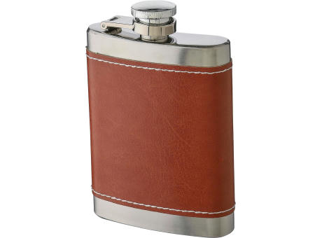 Flachmann aus Edelstahl Cedric Werbeartikel