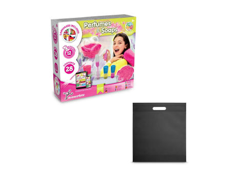Perfume & Soap Factory Kit IV. Lernspiel lieferung inklusive einer non-woven tasche (80 g/m²) Werbeartikel
