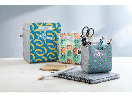 Individueller Schreibtischorganizer CreaFelt Desk L Werbeartikel