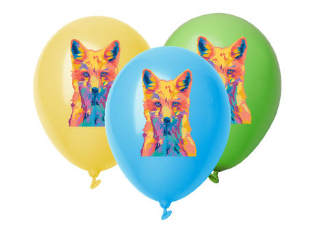 Luftballon, pastell CreaBalloon bedrucken