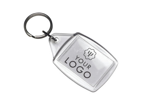 Schlüsselanhänger aus Kunststoff Leo Werbeartikel