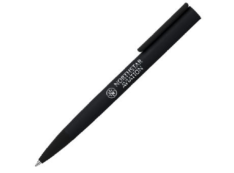 Product image SANTA LUZIA Soft Touch Metall Kugelschreiber mit Spiegel Gravur Werbeartikel