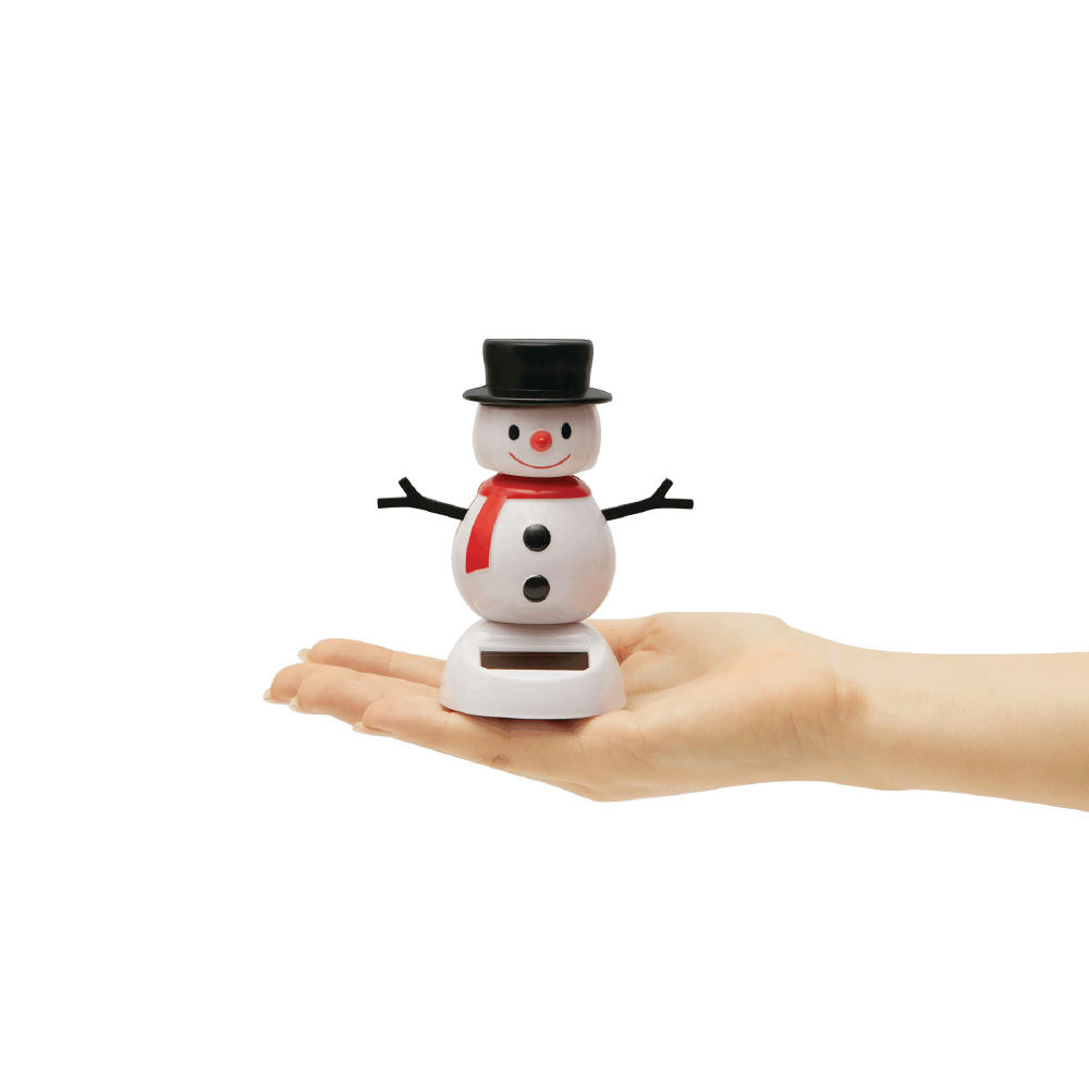 SANTA - Solar-Wackelfigur Werbeartikel