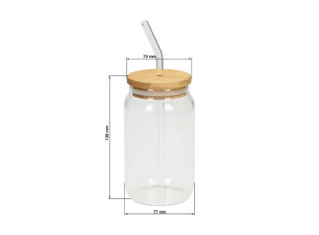 Trinkglas "Tropical" 460 ml bedrucken