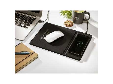 RCS Recycled Wireless Charging Mousepad Mausmatte Werbeartikel