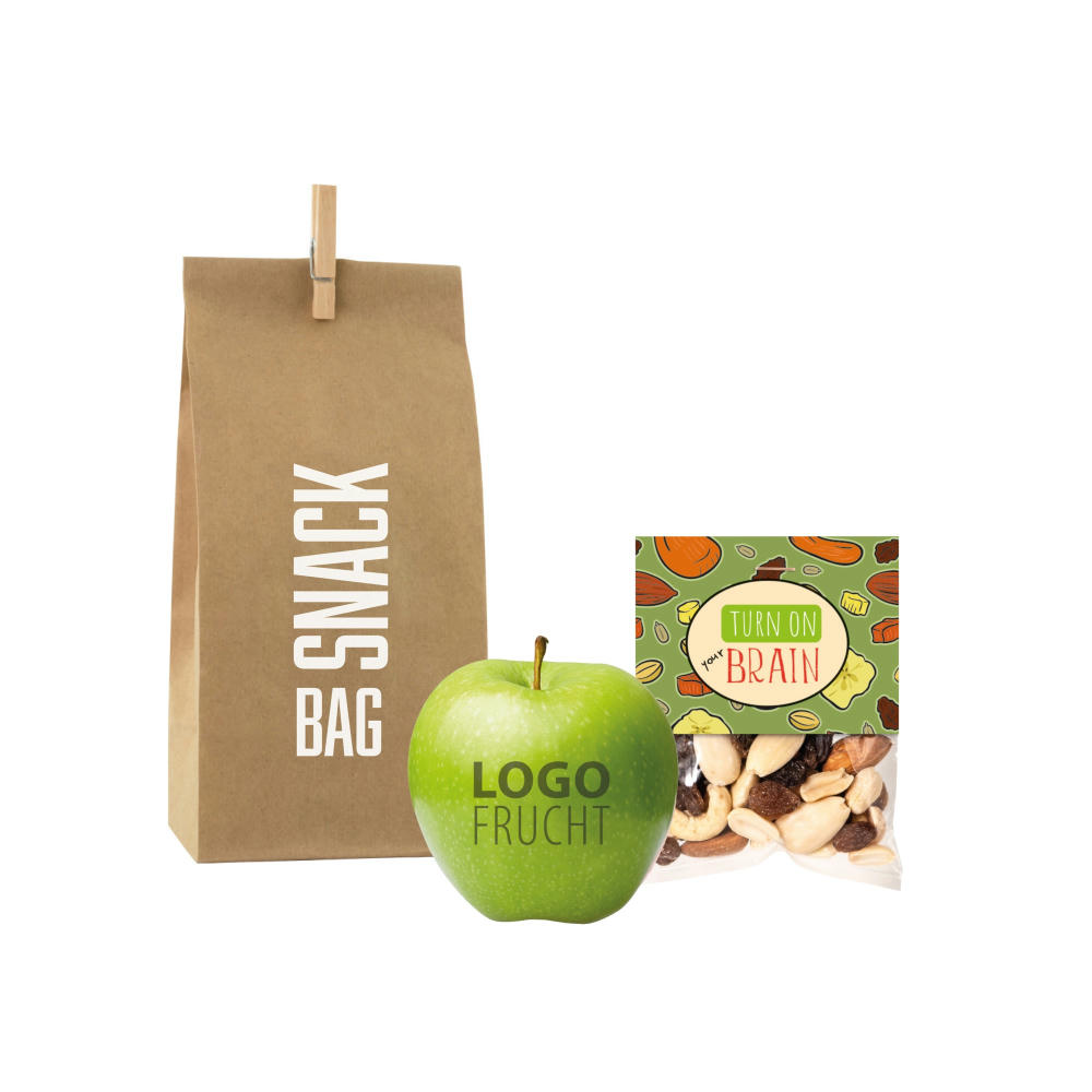 LogoFrucht Power Snack Bag - Rot - Blackberry Werbeartikel