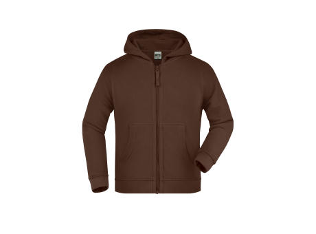 Hooded Jacket Junior - Klassische Kapuzenjacke aus hochwertiger French-Terry-Qualität Werbeartikel