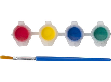 Vogelhaus mit Malset Wesley Werbeartikel