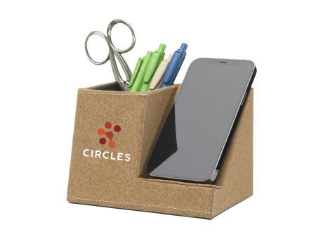 Ecork Pen Holder Wireless Charger Stifthalter Ladegerät Werbeartikel