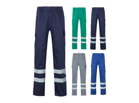 Product image VL ASCLEPIUS. Hose mit mehreren Taschen aus Twill (200 g/m²), aus Baumwolle (35 %) und Polyester (65 %) Werbeartikel