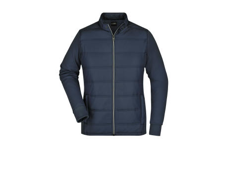 Product image Ladies' Hybrid Sweat Jacket - Modische Sweatjacke in attraktivem Materialmix Werbeartikel