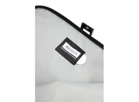 Urban wasserabweisender Flap-Top Rucksack bedrucken