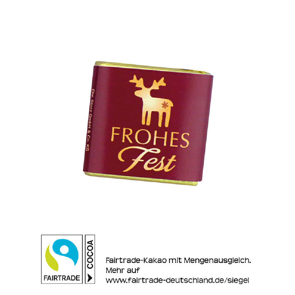 Täfelchen Frohes Fest Werbeartikel