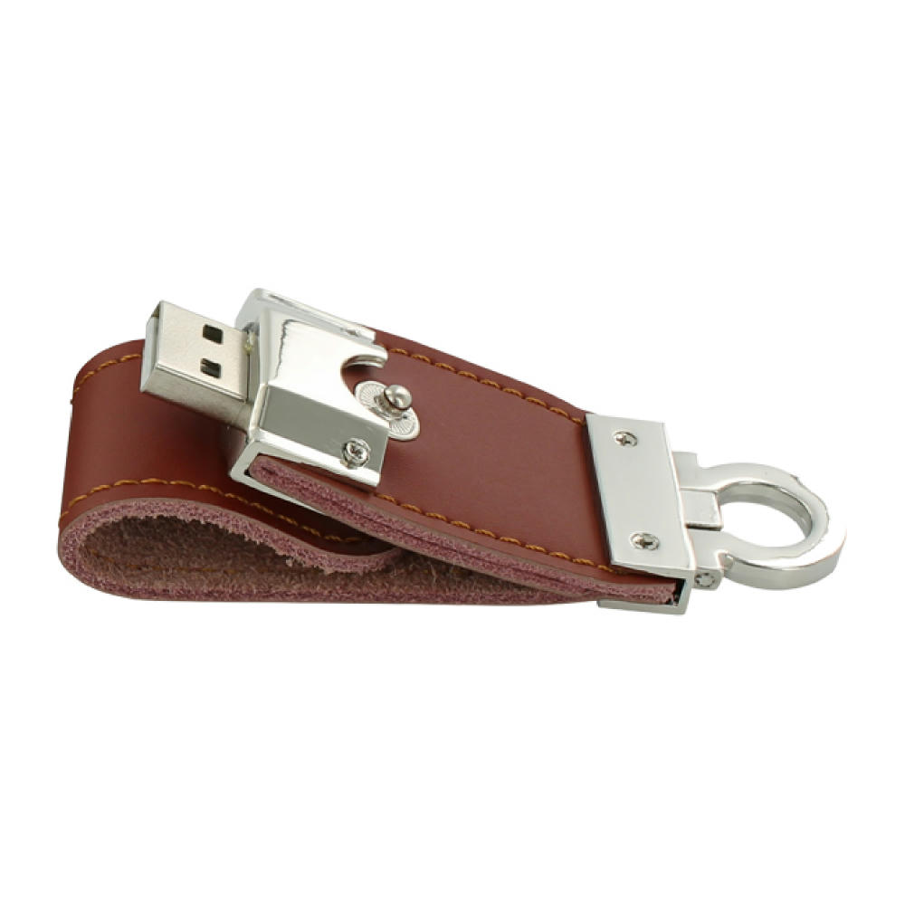 USB-Stick L01 USB 2.0 Flash Disk   1 GB Braun Werbeartikel