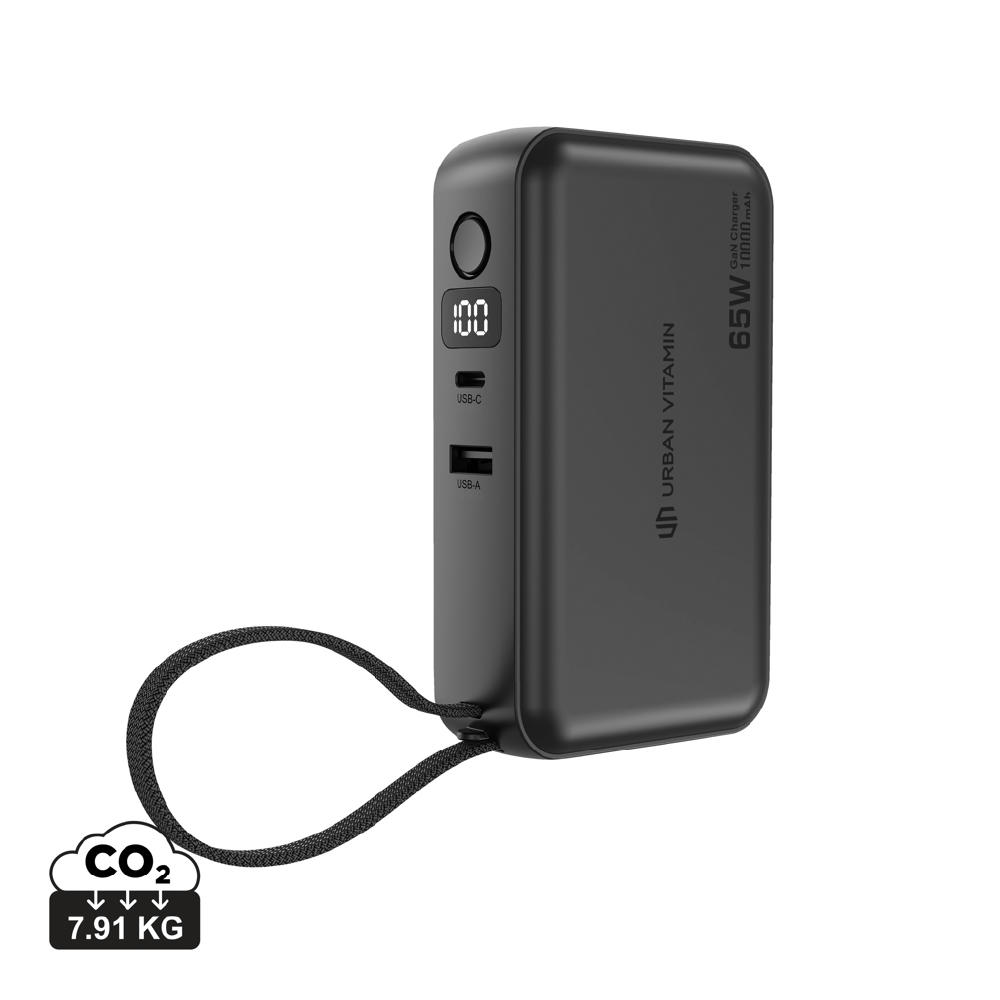 Product image Urban Vitamin Eureka RCS recyceltes 65W-Hybrid-Ladegerät Werbeartikel
