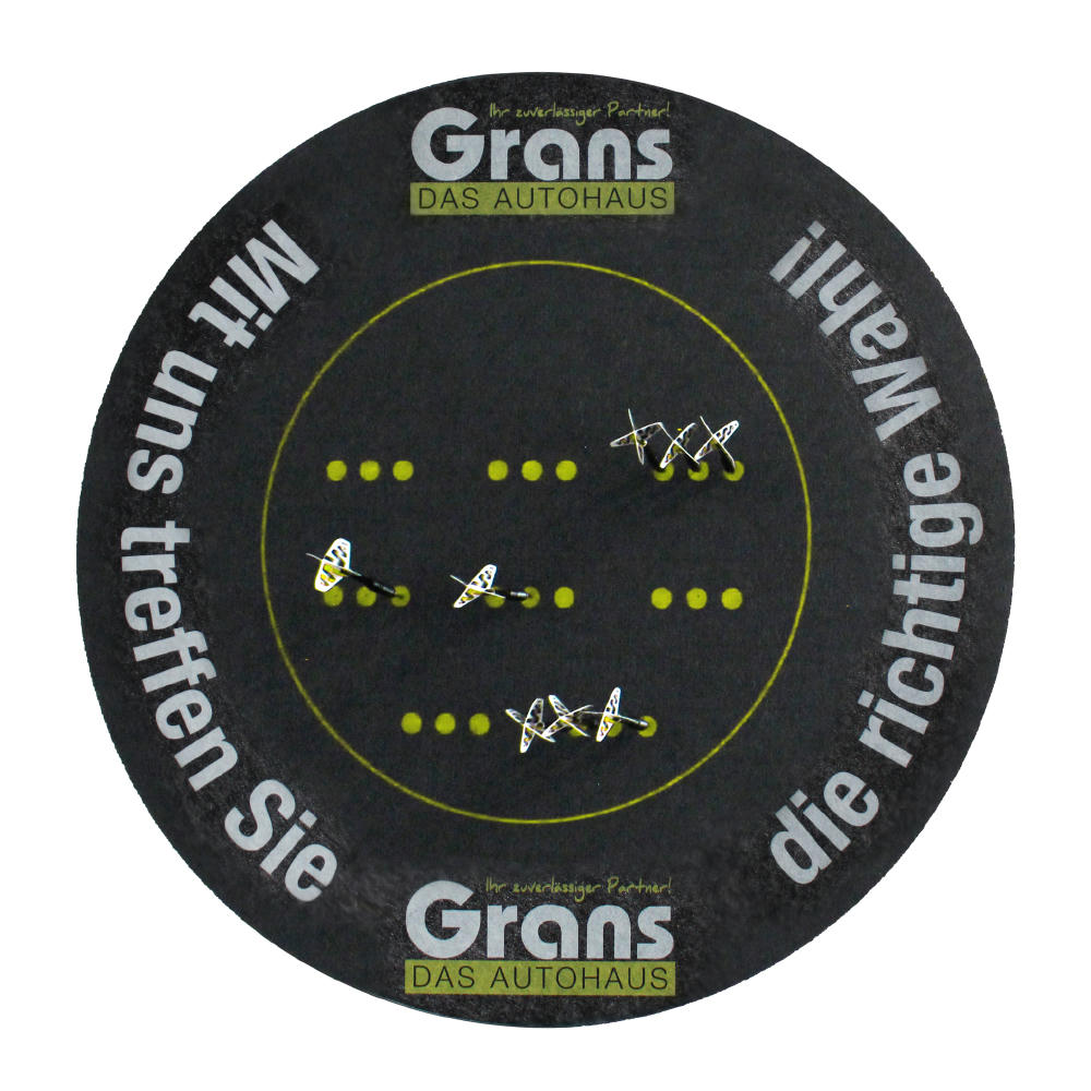 Product image Darthalterung Innen-Kreis 45 cm mit Platz für 24 Pfeile | inkl. 4c Digitaldruck Werbeartikel