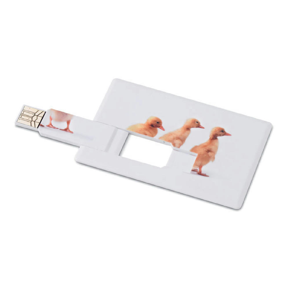 Creditcard. USB flash 16GB Werbeartikel