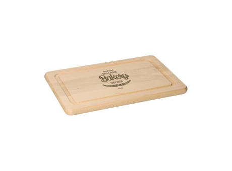 Schneidbrett "Woody" Rechteck, mittel Werbeartikel