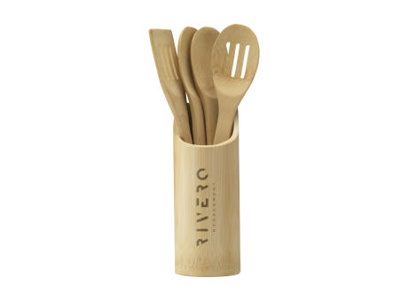 Bamboo Cooking Set Küchenset Werbeartikel