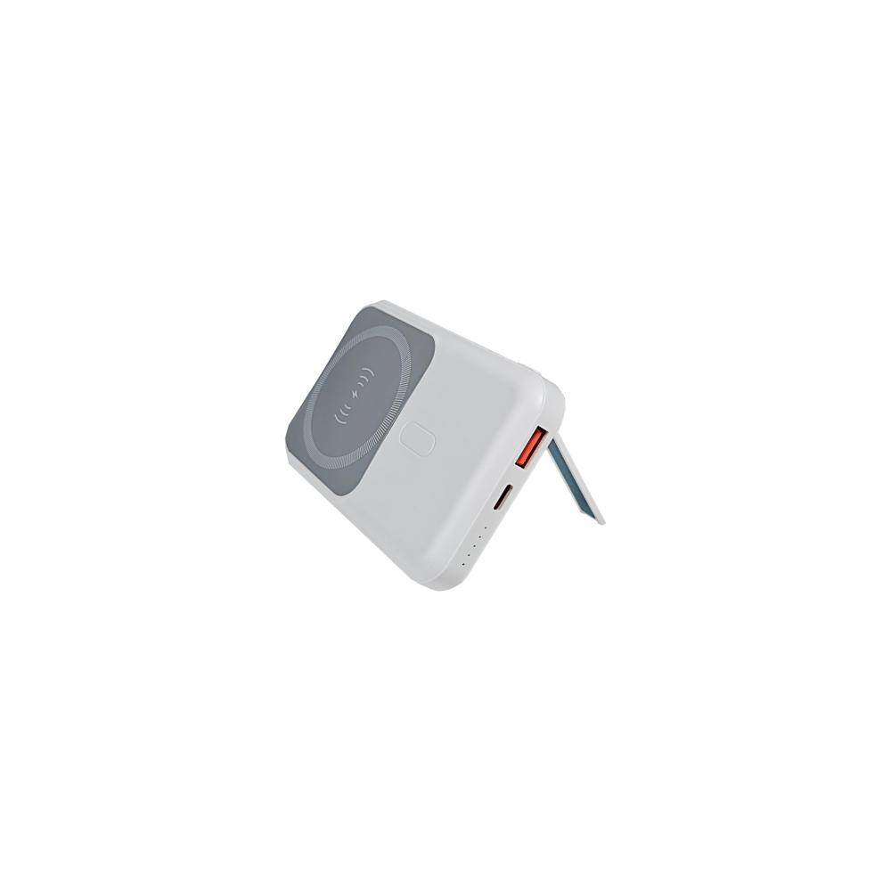 Magnetic Powerbank PB-68 QI Wireless Charging 10000 mAh Schwarz Werbeartikel