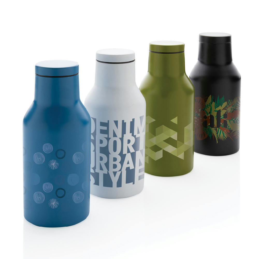 RCS recycelte Stainless Steel Kompakt-Flasche Werbeartikel