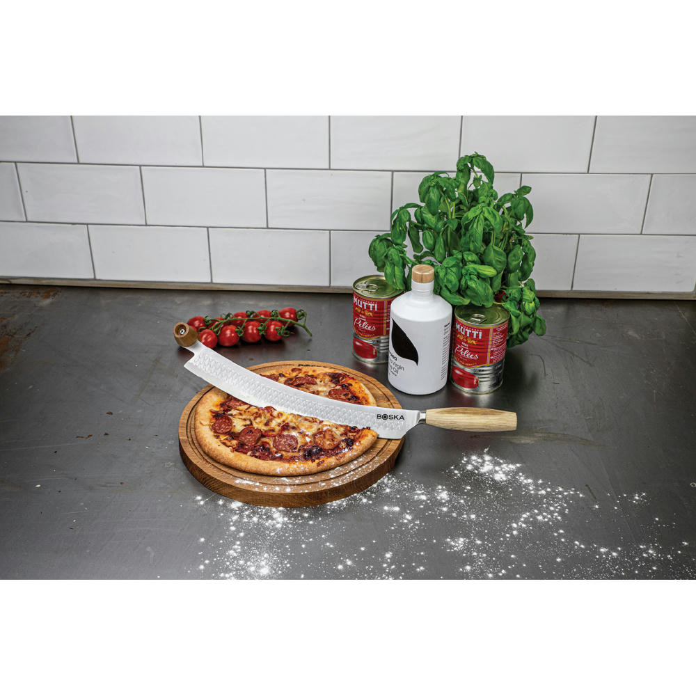 BOSKA Pizza- und Käsemesser Oslo+Nr. 4 Werbeartikel