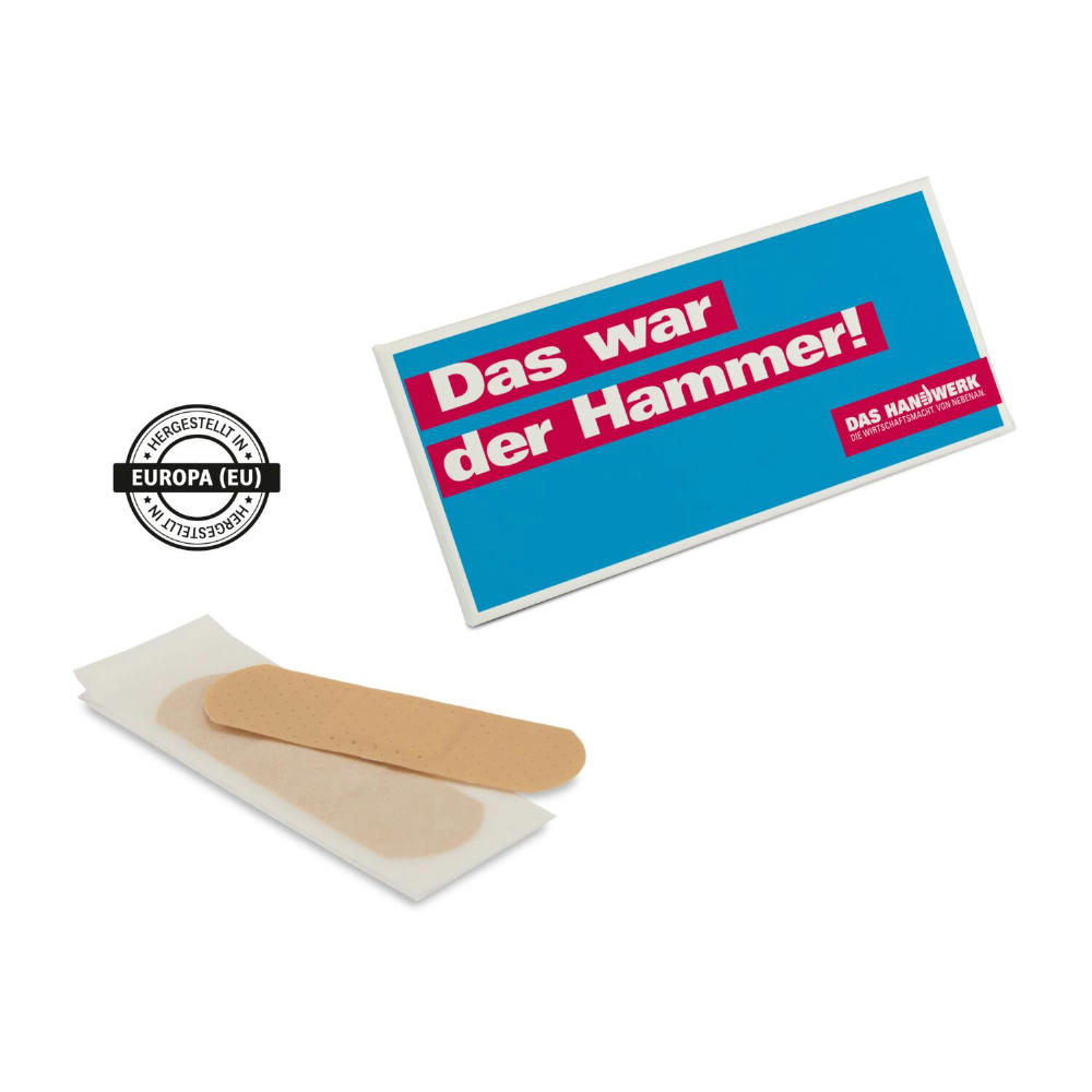 Pflastermäppchen Pocket - Standardpflaster Werbeartikel