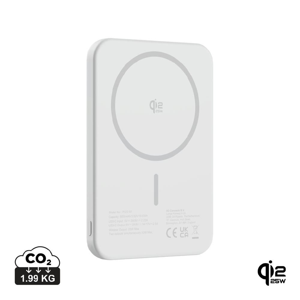 Urban Vitamin Pomona 5000mAh Qi2.2 25W magnetische Powerbank Werbeartikel