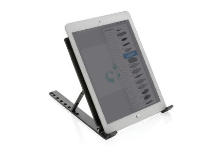 Terra universeller Laptop-/Tablet-Ständer aus RCS Aluminium Werbeartikel