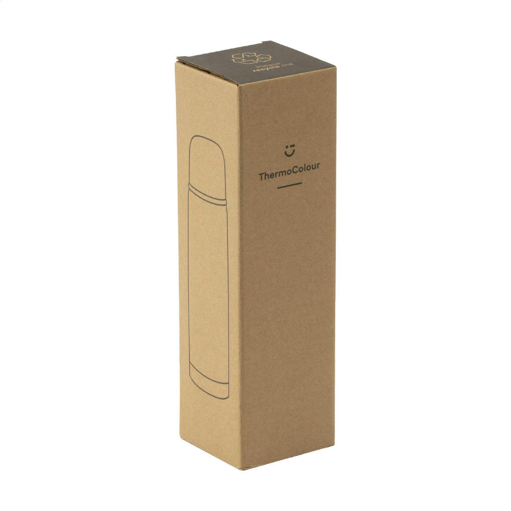ThermoColour RCS Recycled Steel 500 ml Thermoflasche Werbeartikel