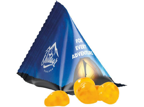 Tetraeder 15 g Trolli Vitamin-Fruchtgummi Werbeartikel