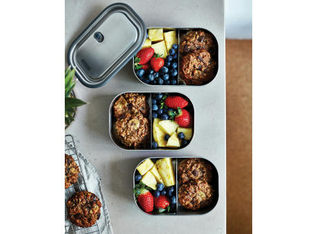 Black+Blum Stainless Steel Lunch Box groß Werbeartikel