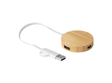 Product image MULTIPLIER CIRCLE - USB Hub Werbeartikel