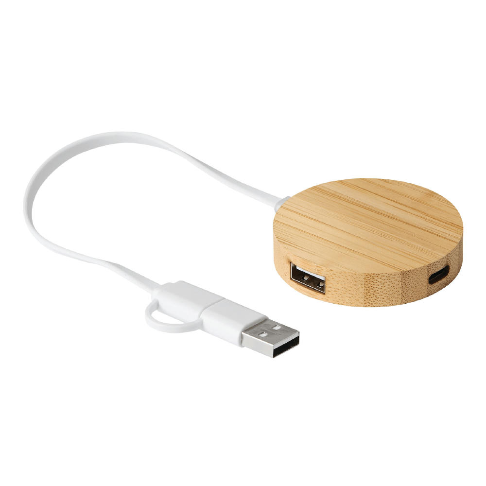 Product image MULTIPLIER CIRCLE - USB Hub Werbeartikel