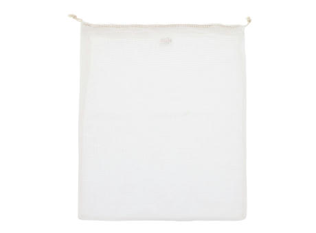 Wiederverwendbare Lebensmitteltasche OEKO-TEX® Baumwolle 40x45cm Werbeartikel