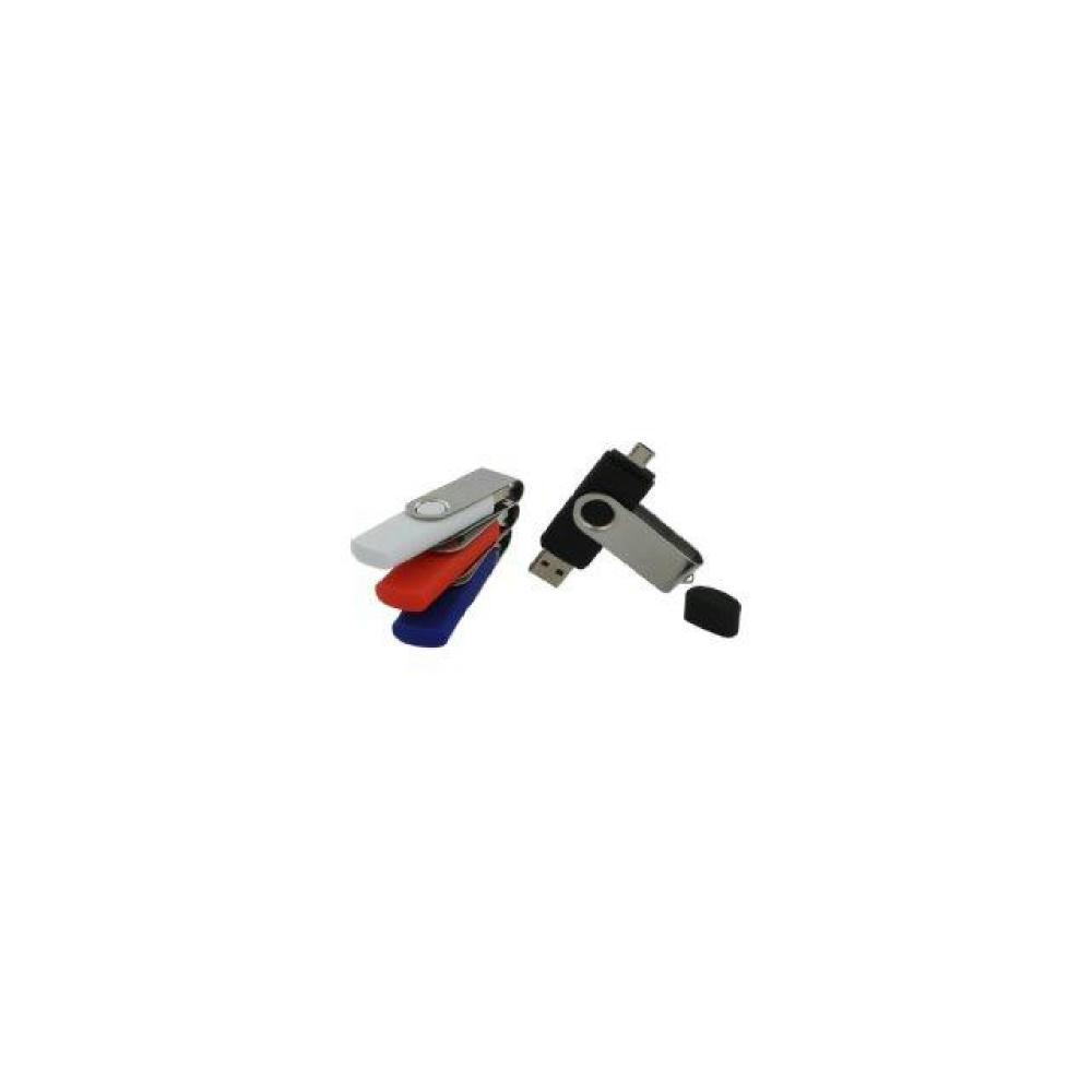 USB-Stick C05 Micro USB 2.0 Flash Disk   4 GB Blau Werbeartikel