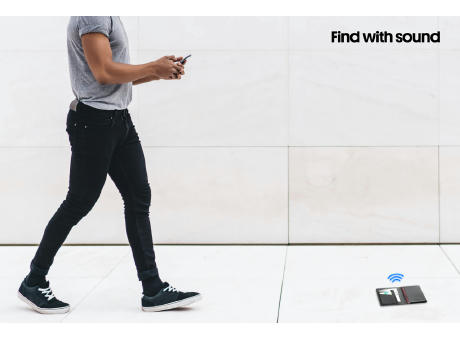 Travelfinder RCS Polyester Passtasche mit weltweiter Ortung Werbeartikel