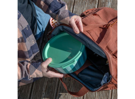 Koziol NORA BOX 1,3l STRIPES Schale 1,3l mit Deckel Werbeartikel