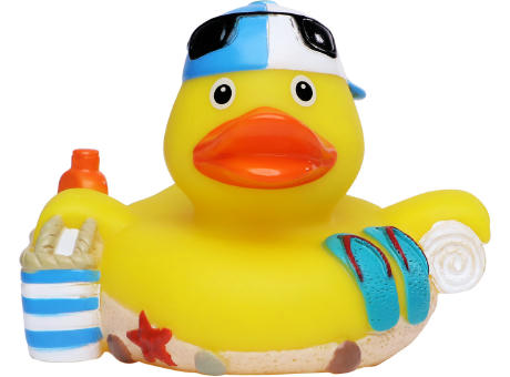 Quietsche-Ente Strand Werbeartikel