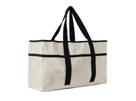 VINGA Volonne AWARE™ Strandtasche aus recyceltem Canvas bedrucken