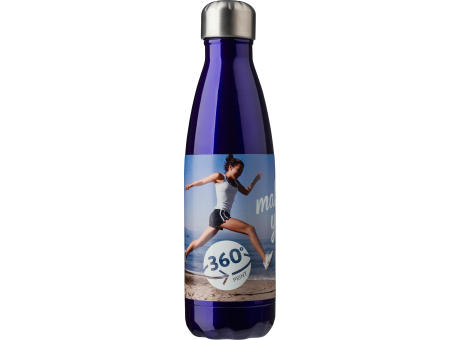 Doppelwandige Trinkflasche aus Edelstahl Lombok Werbeartikel