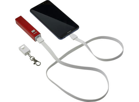 2-in-1 Schlüsselband aus TPE-Kunststoff Marguerite bedrucken