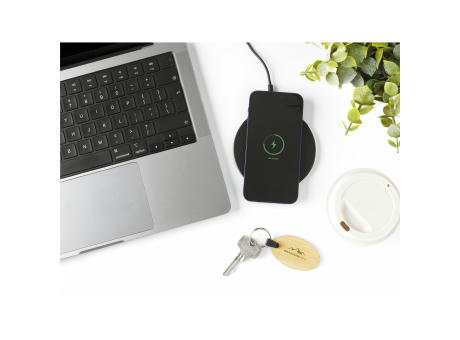 Tecco GRS Recycled Alu 15W Wireless Charger Werbeartikel