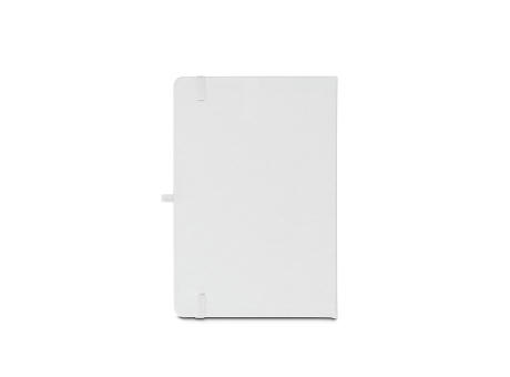 ANNE SUB. A5 Notizbuch aus recyceltem 300D-Polyester (100% rPET), ideal für die Sublimationspersonalisierung Werbeartikel