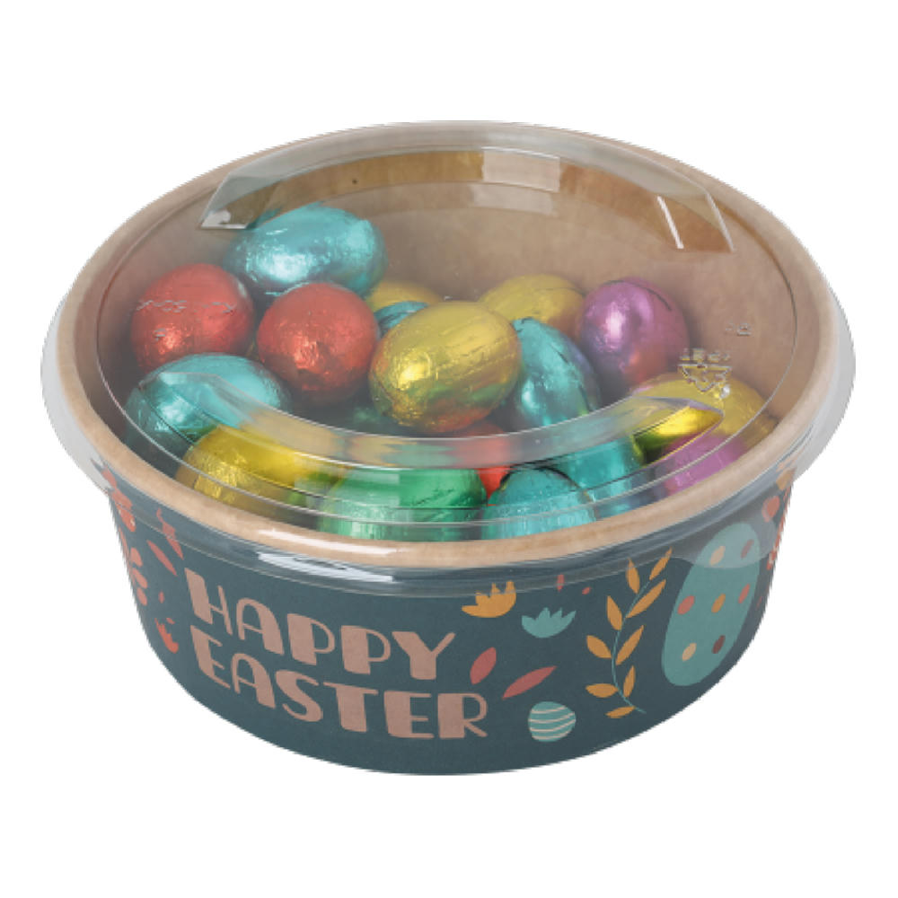 Product image Oster Bowl mit Pralinen-Ostereier biologisch abbaubar Werbeartikel