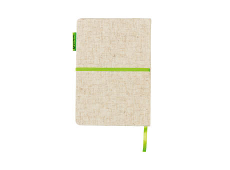 A5 Jute Notizbuch bedrucken