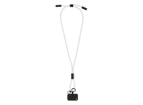 Product image 60W Lanyard mit Lade- und Datenkabel aus RPET HolCharge Werbeartikel