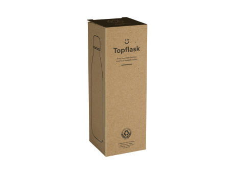 Topflask RCS Recycled 500 ml single wall Trinkflasche Werbeartikel