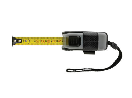 Auto-Stop-Maßband aus recyceltem Kunststoff, 3m/16mm bedrucken